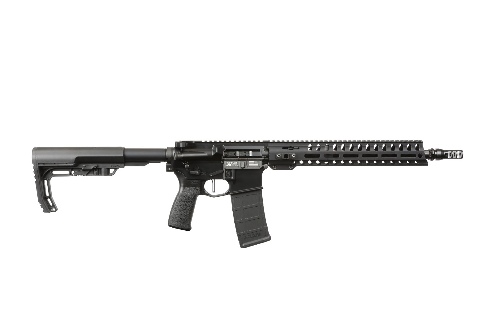 Minuteman 02048 300 Blackout 13.75" 30+1 Black Nitride Barrel Rifle - POF USA - 300 AAC Blackout
