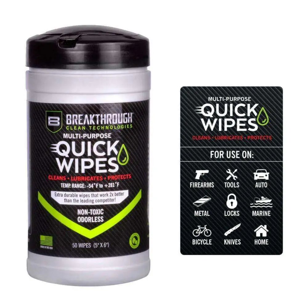 Breakthrough Clean BT-CLP-QW-50 Quick Wipes 3.5" X - Breakthrough Clean