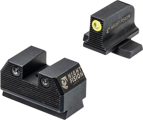 Night Fision SIG180289287YGZG Tritium Sights for SIG P320/P365 Yellow - Night Fision