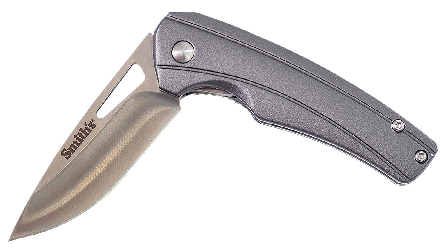 Buy Smith's Products Istana 51246 Folding Knife 2.75 in 400 SS Gray Aluminum online