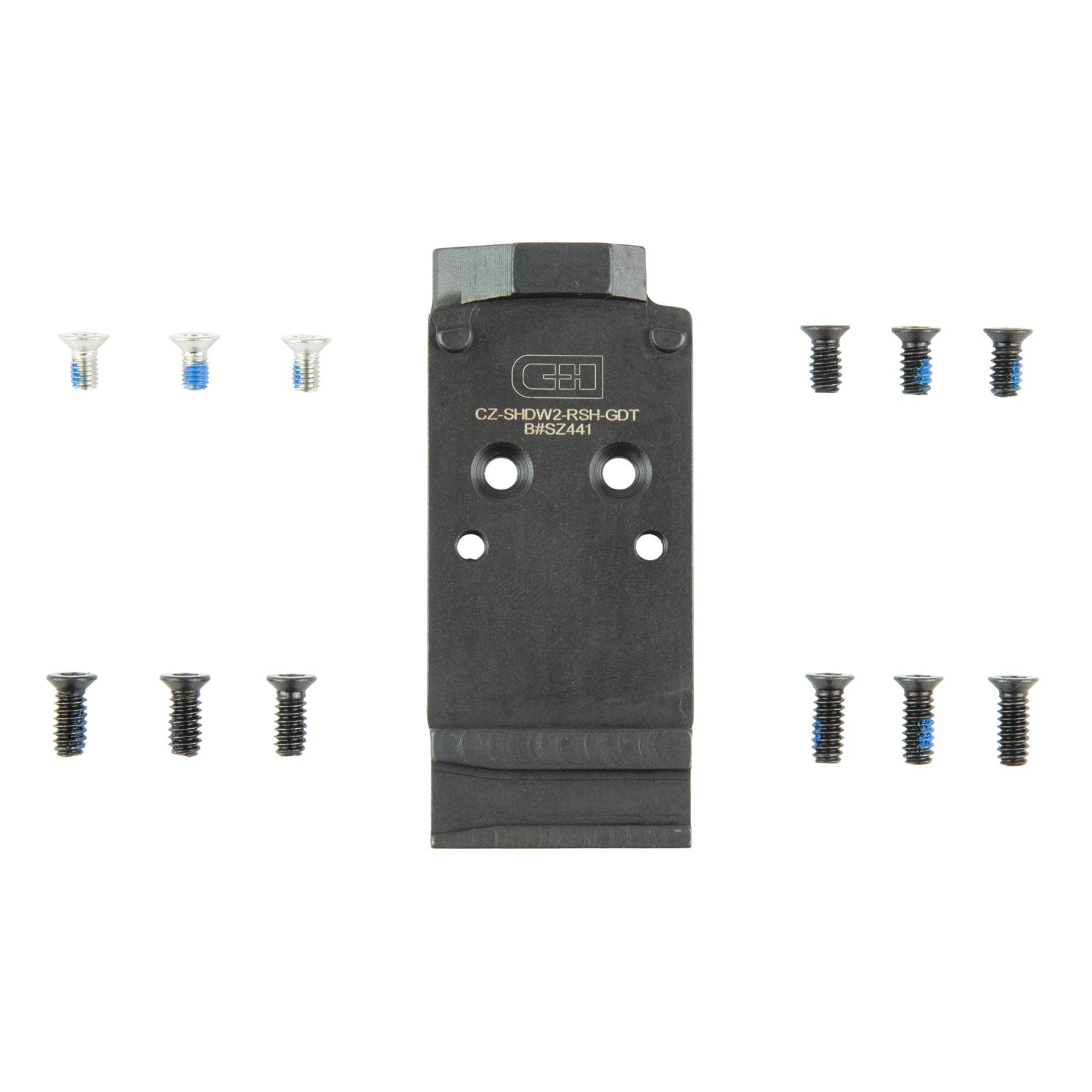 C&H Precision V4 Optic Mounting Plate Steel Construction GLOCK Dovetail