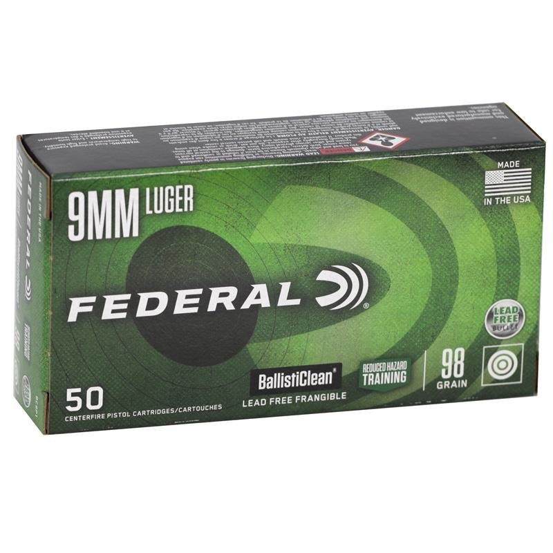 Federal Cu/Poly 9MM 98Gr 50/20 BC9P1 - Federal Premium Ammunition - 9mm Luger