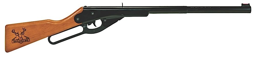 Daisy 2105 Buck Youth Air 177 400rd Shot Black Receiver Stained Hardwood - Daisy Manufacturing Co., Inc. - 177BB