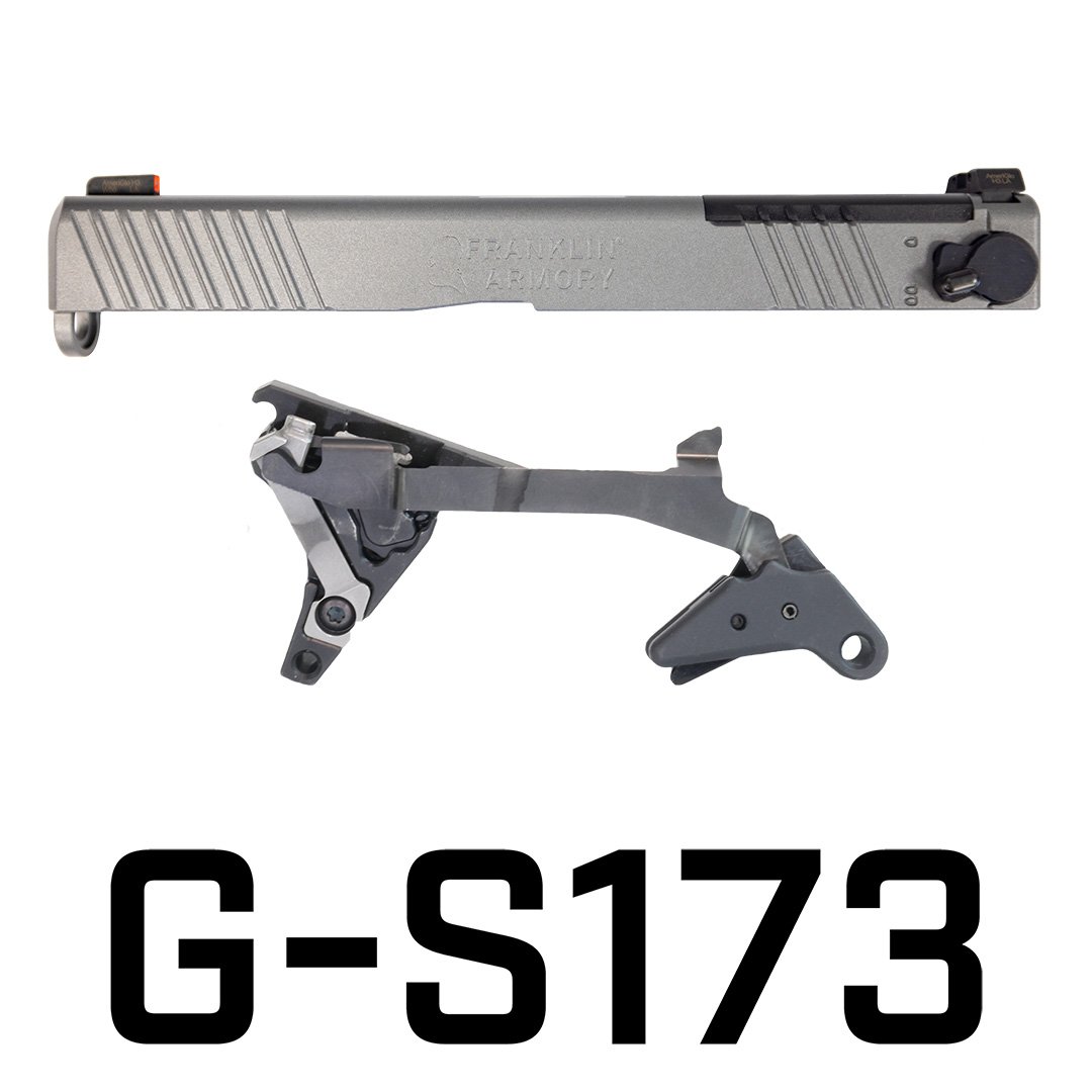 Franklin Armory BFSIII Binary Trigger Kit Glock 17 Gen 3 Titanium