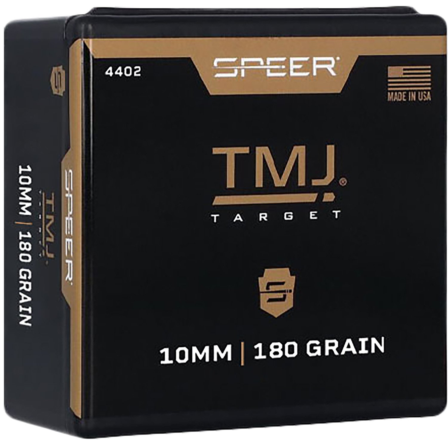Speer 4402 TMJ 40 Cal 180gr Total Metal Jacket 100/Box - Speer - 10mm