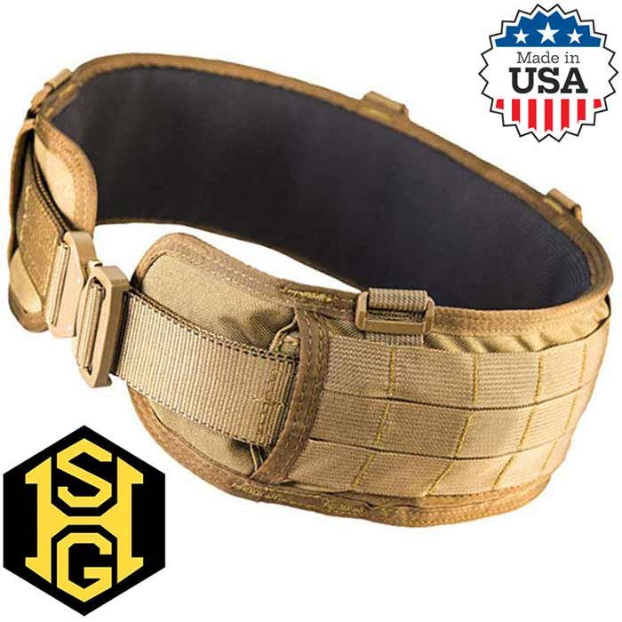 High Speed Gear Sure Grip Padded Belt CB M Tactical Accessory Black