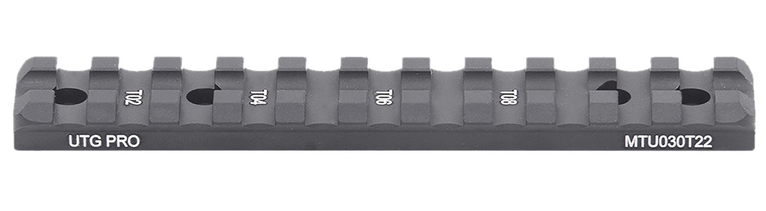 Leapers MTU030T22 Optic Mount 6061-T6 Aluminum 11-Slot Picatinny 4.67" Black