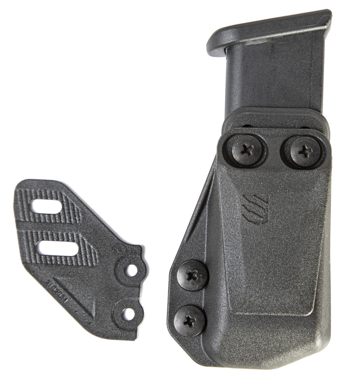 Blackhawk 416A02BK Stache Mag Carrier IWB Double Stack Belt Clip Mount F...