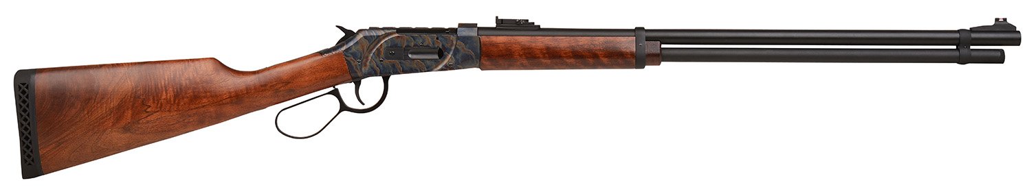 GForce Arms GFLVR41CCLR Lever Action Shotgun, .410 Gauge, 24-Inch Barrel, Turkish Walnut Stock, 9+1 Capacity, 2.5" Shell Size, Lightweight 6 lbs, HIVIZ Sight - GForce Arms - 410 GAUGE