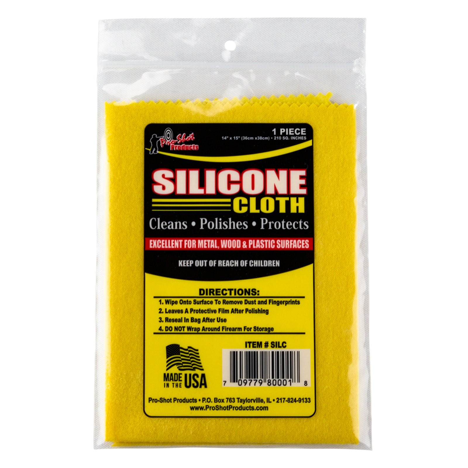 Buy Pro-Shot SILC Silicone Cleaning Cloth Cotton 14"x15" online