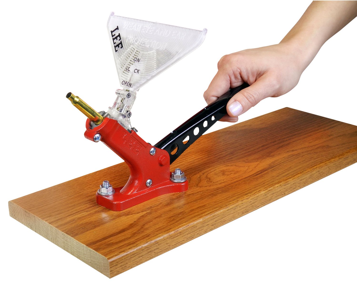 Lee Precision 90700 Auto Bench Prime Tool Cast Metal with Plastic Trays