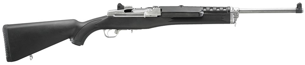 Ruger Mini-14 Ranch 5.56 NATO 18.5 in Matte Stainless 5 Round Black Stock