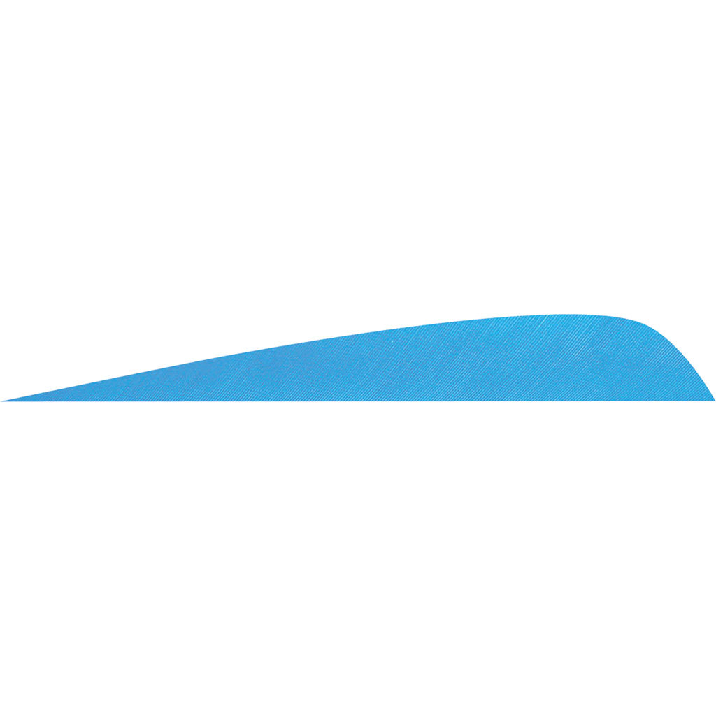 Gateway 400LPSBL-50 Parabolic Feathers Sky Blue 4in LW 50pk 2.76 Grains