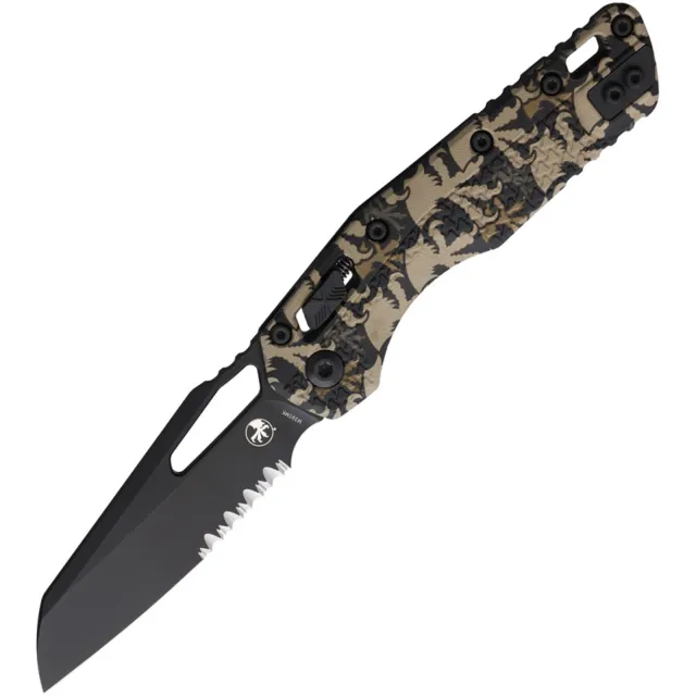 Microtech MSI 210T-2PMCWC-Z4 3.88 In Wharncliffe PS Black Burst Camo