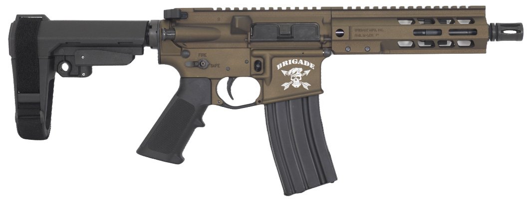 BRIGADE BM-15 5.56 7.5 MB SBA3 MLOK A2 - Brigade Manufacturing - 5.56 NATO