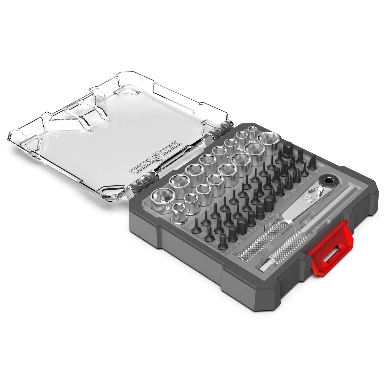 Real Avid X3 Driver 52-Piece Socket & Gunsmithing BIT SET AVX3SGBS52 - Real Avid