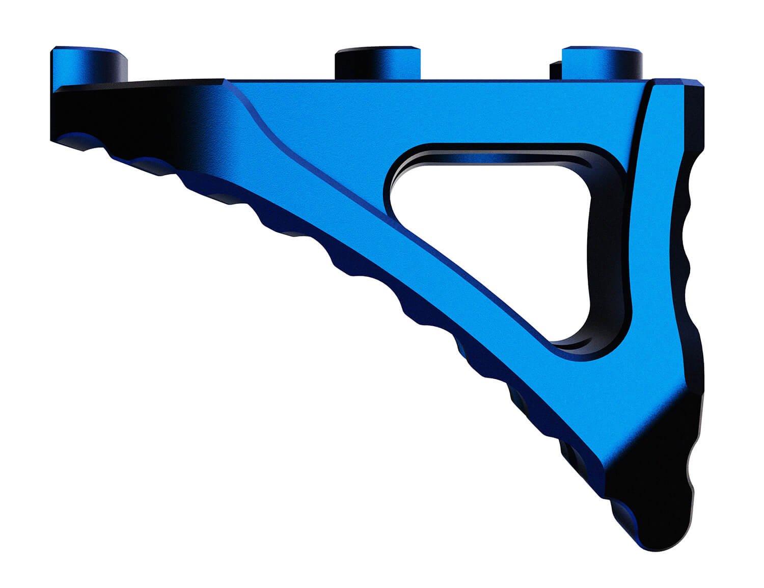 Rise Armament RA030BLU Micro Hand Stop Skeletonized Patriot Blue Alumin...