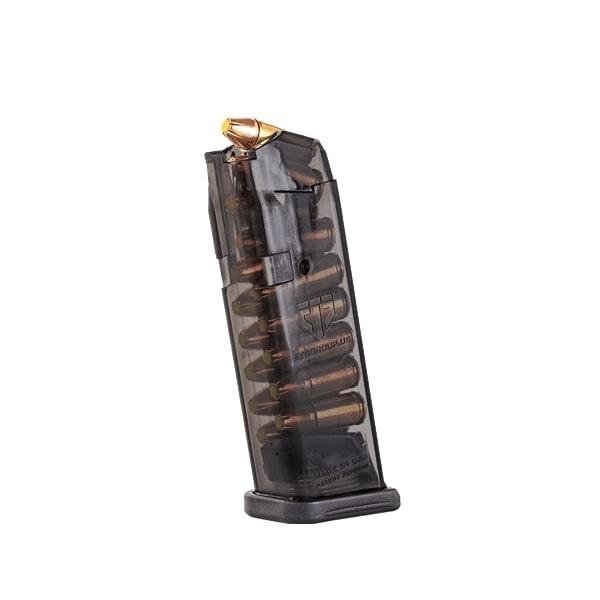 Buy Elite Tactical Systems Glock Magazine Smoke 15 Rounds for Glock 19, 19x, 26 online