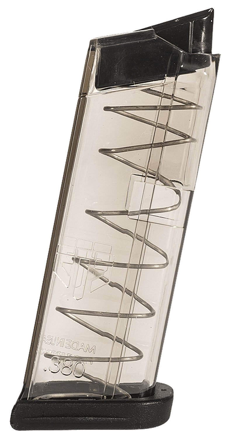 Buy ETS Glock 42 .380 ACP 7-Round Polymer Magazine - Clear Smoke, Impact Resistant online