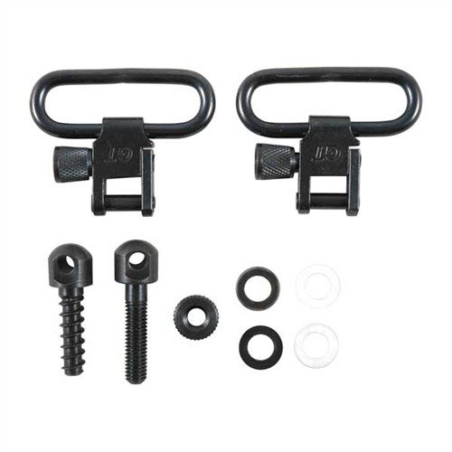 Buy GrovTec Machine Screw & Wood Set 1.25" Locking Swivels Black online