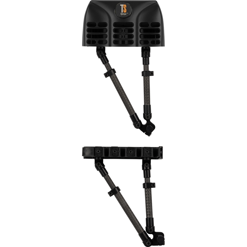 TightSpot TSQPBLK-R Pivot Quiver Black RH, 5-Arrow, Triple Axis Adjust
