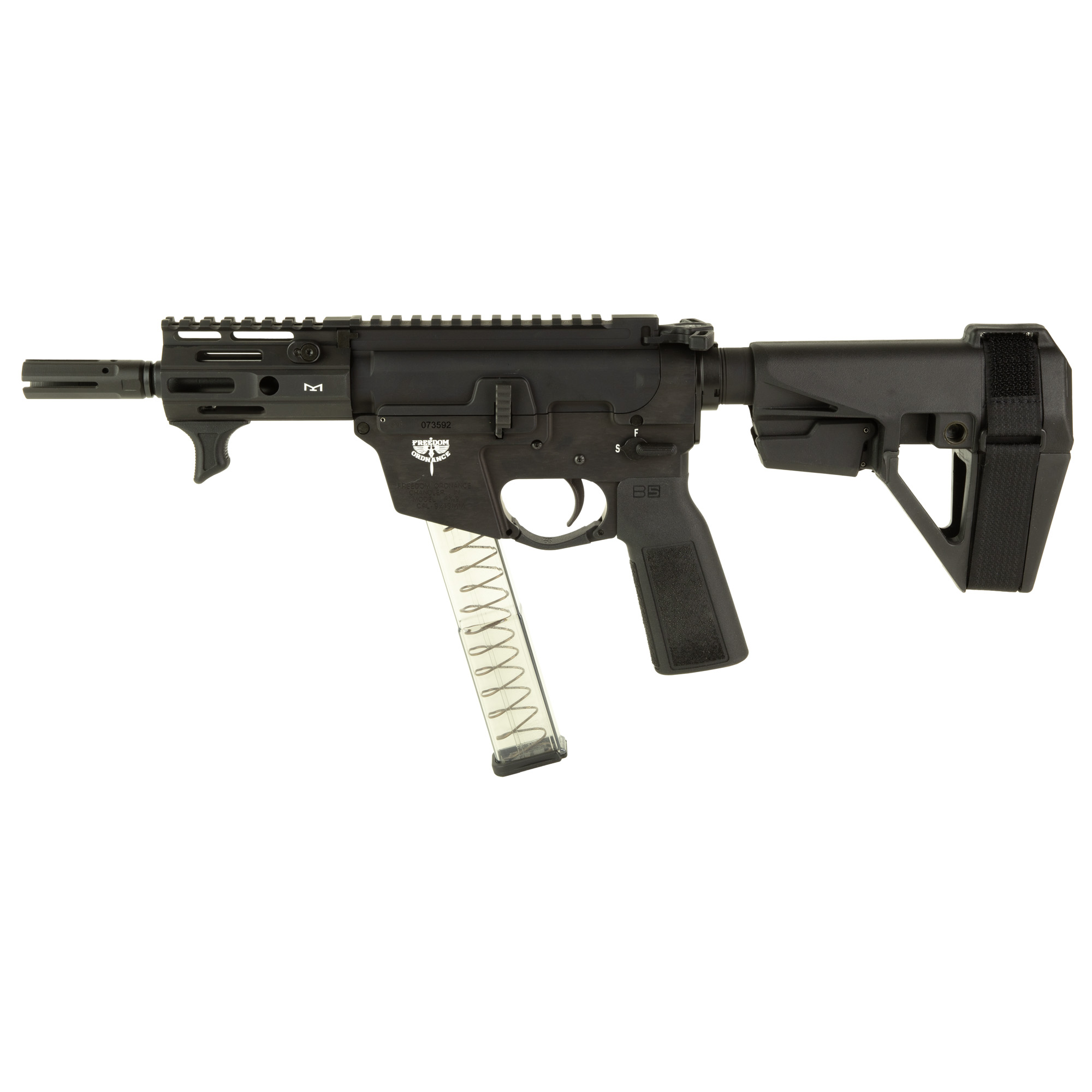 Freedom Ordnance FX9 Elite Semi-automatic Pistol 9MM 4" Barrel Flash