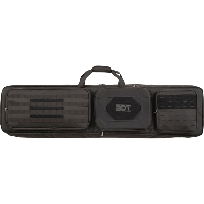 Bulldog BDT74-52B Double Suppressor Tac Rifle Range Bag 52" Blk - Bulldog