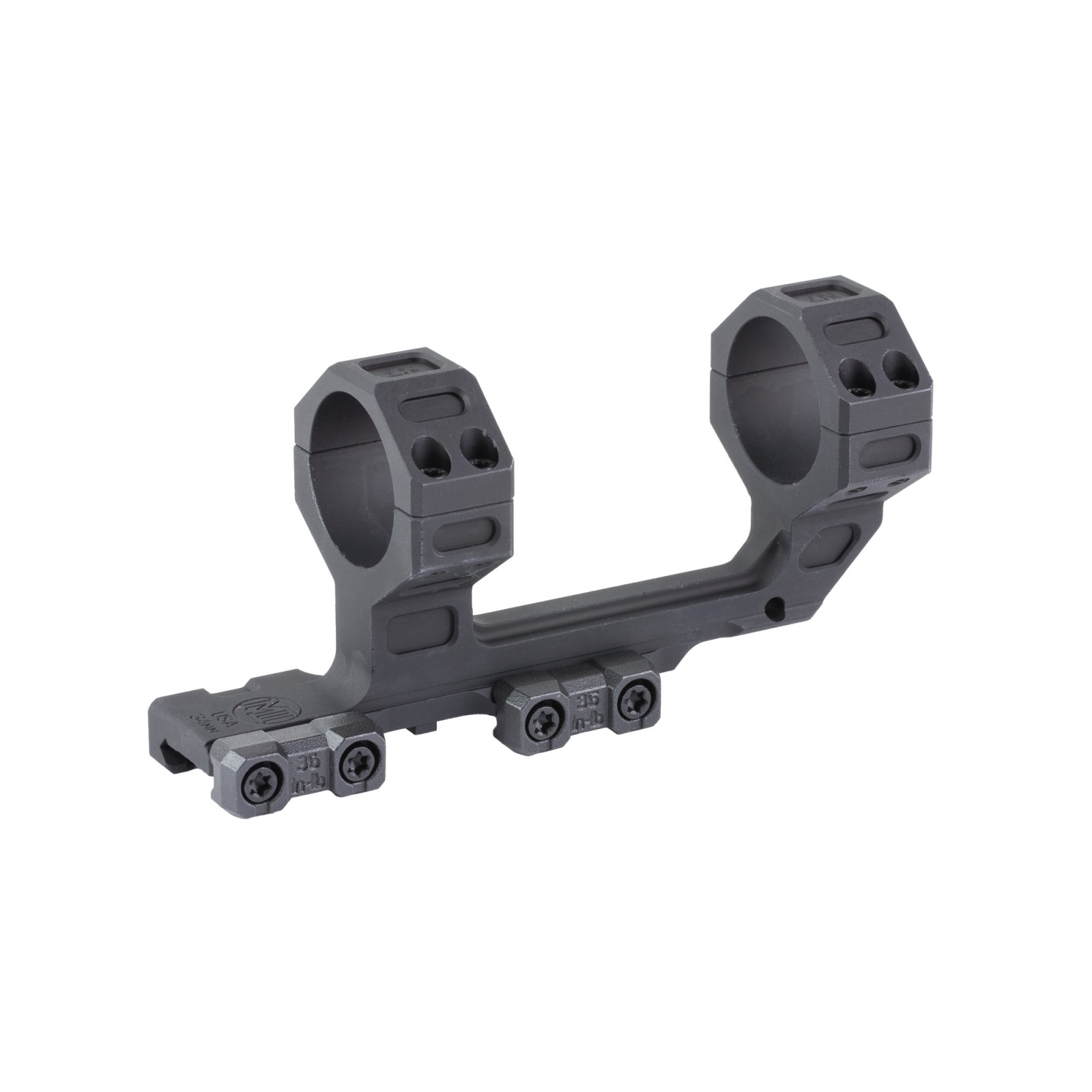 Midwest Industries MK2 Optic Mount High Fits 34MM Anodized Finish Black