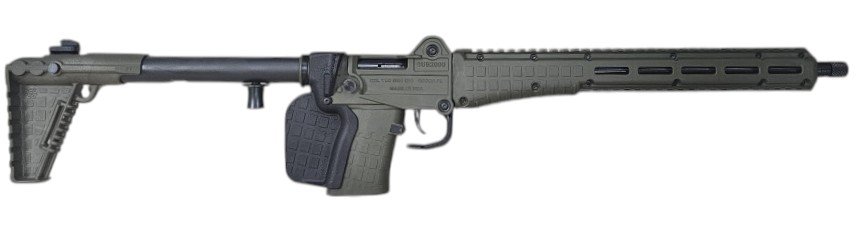 KEL-TEC SUB2K57GRNCA 5.7x28mm 16.5" Barrel Green 10rd CA Compliant Rifle - Kel-Tec - 5.7x28MM