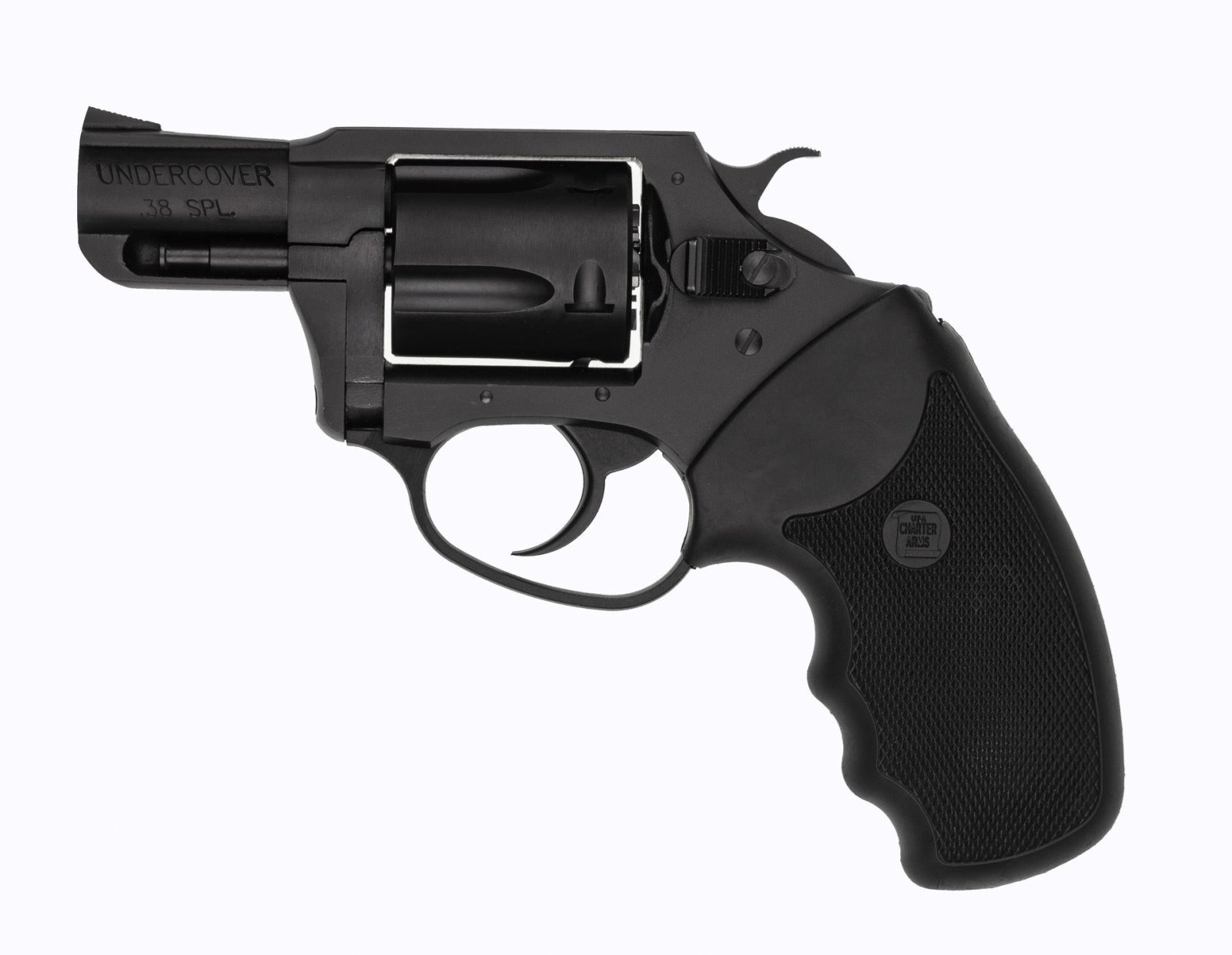 Charter Arms Undercover Revolver 38 Special 5 Round 2" Barrel Black Finish
