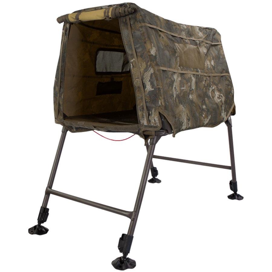 Higdon Outdoors 34019 MOmarsh Invisi-Lab Dog Blind Optifade Timber Camo