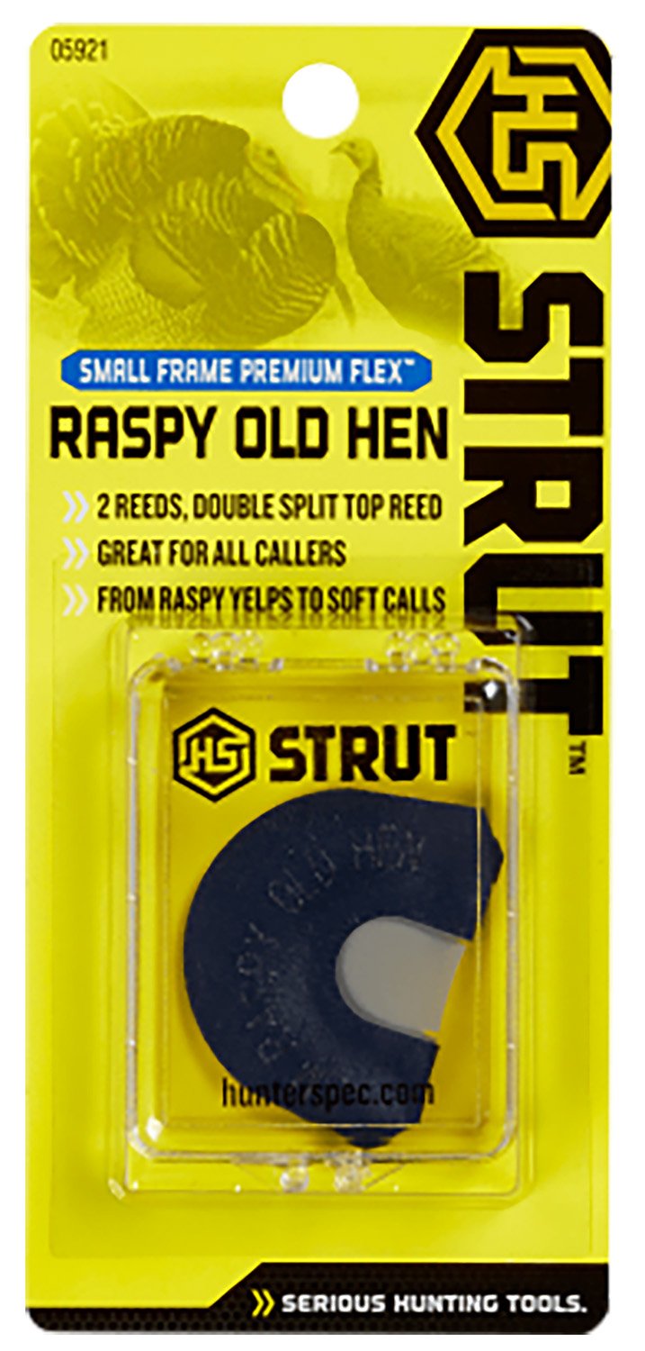 HS Strut STR05921 Turkey Call 2 Reeds Blue Tape Infinity Latex Small - GSM Outdoors