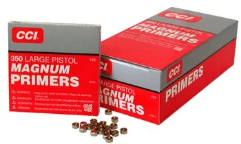 CCI PRIMERS 350 LARGE PISTOL MAGNUM 5000 PACK - CCI