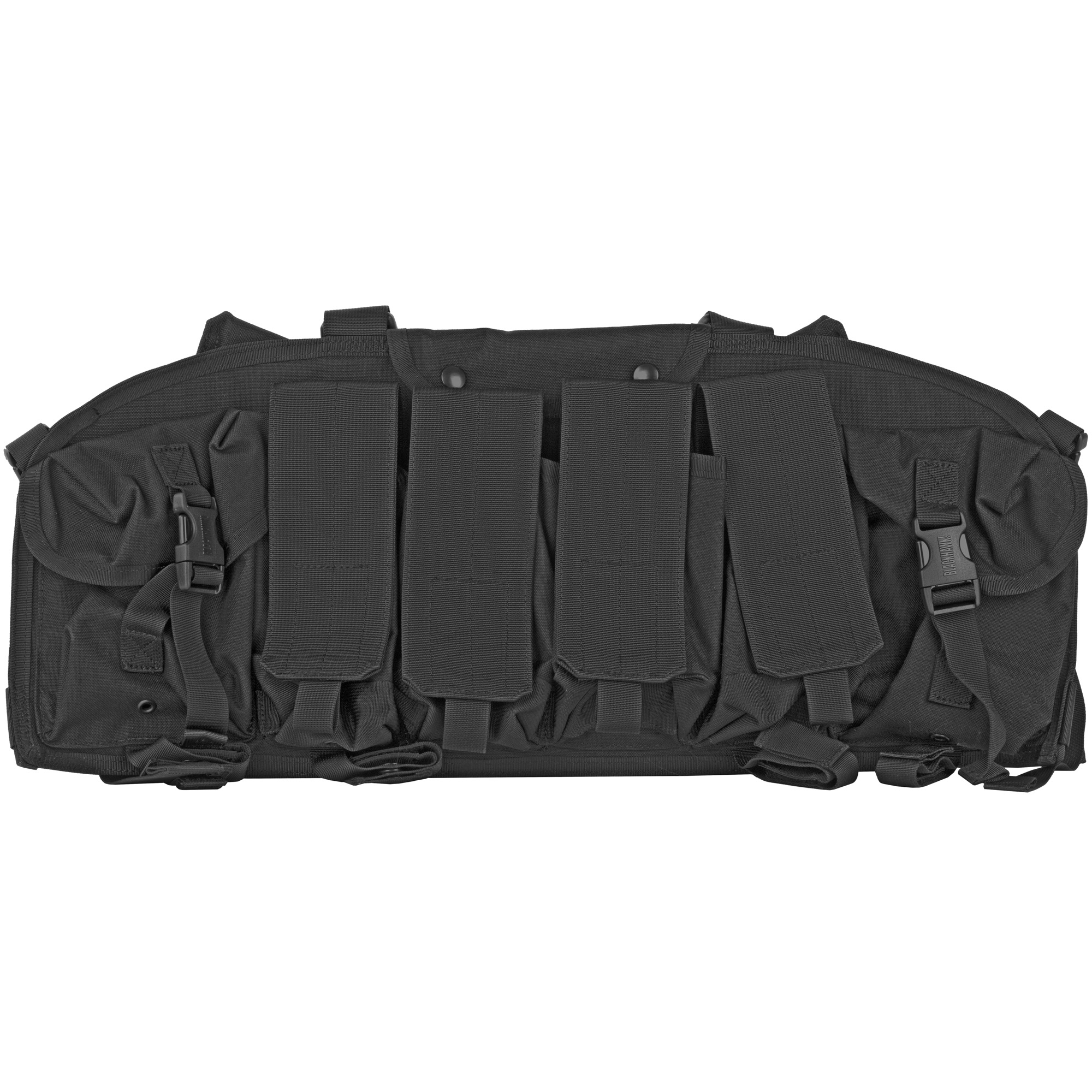 BLACKHAWK Commando Chest Harness 4 Magazine Pouches Black
