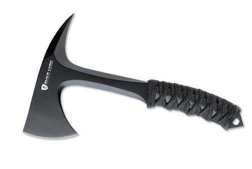 Browning 320110BL Shock 'N Awe Tomahawk, 2-3/4" Blade, Black, 1055 Steel - Browning
