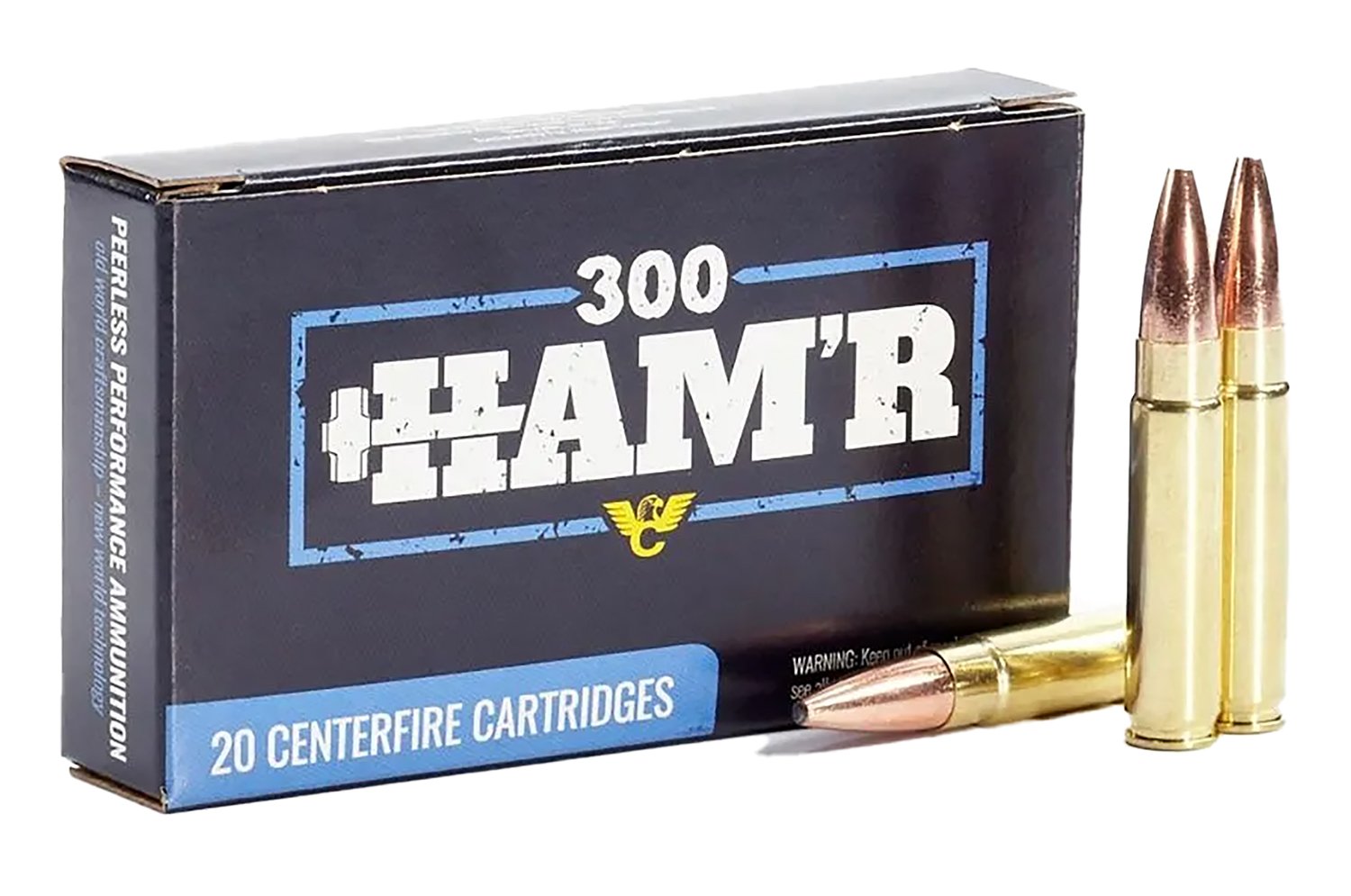 Wilson Combat 300 HAM'R 135gr Speer Bonded Ammo - 20 Rounds for Medium Game