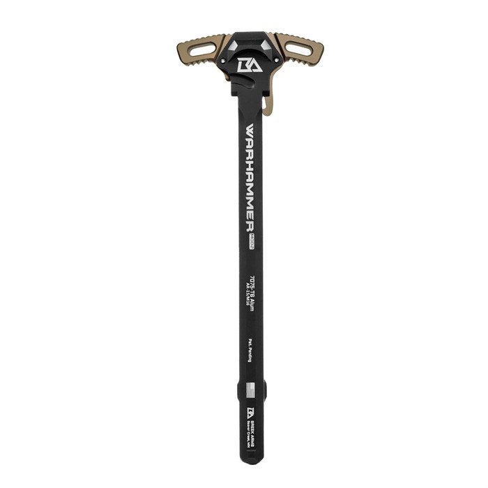 AR-15 WARHAMMER MICRO MOD2 AMBIDEXTROUS CHARGING HANDLE FDE - Breek Arms - WARHAMMER