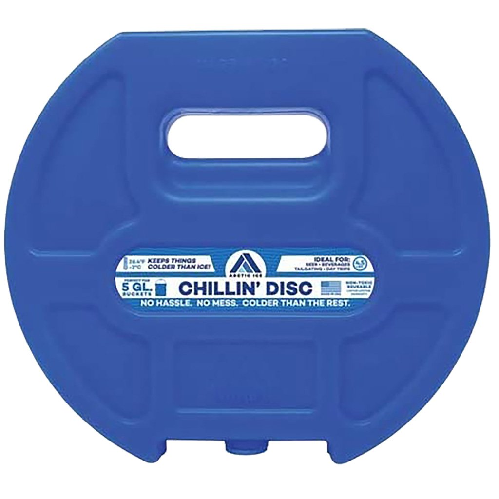 Arctic Ice 1265 Chillin' Disc 4.5 LB Non-Toxic Reusable Freezes at 28 degF