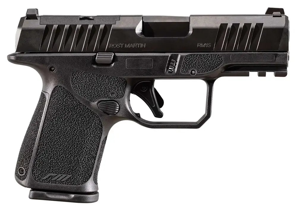 Rost Martin RM1S 9mm Pistol 12+1/15+1 Black Polymer 3.6" Barrel