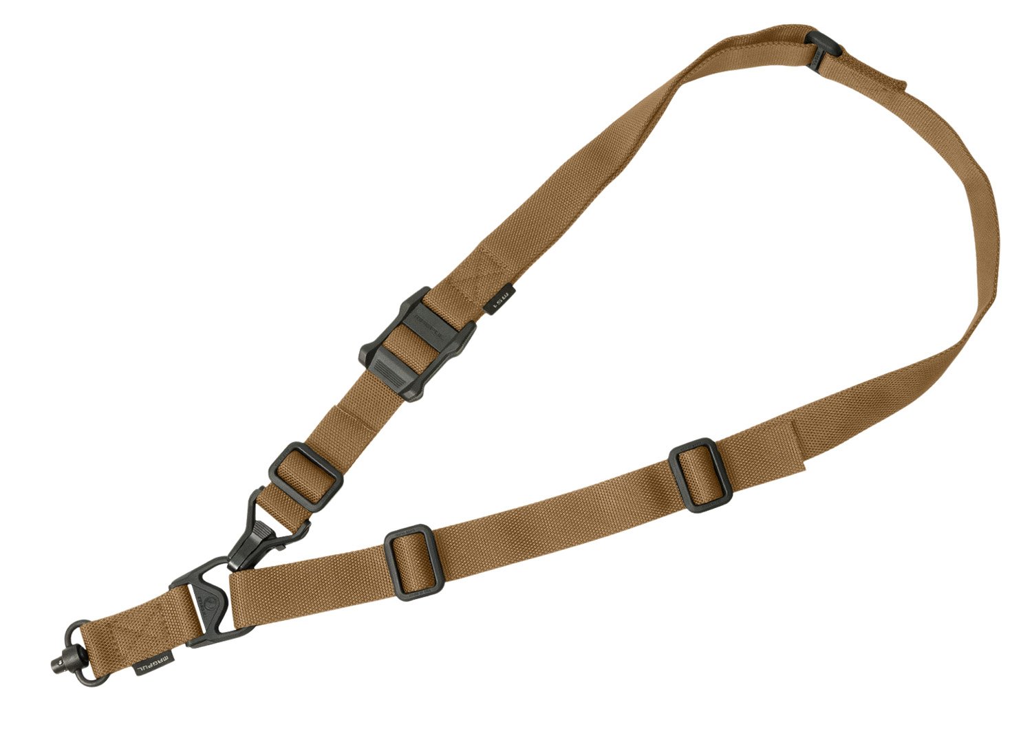 Magpul MAG515COY MS3 Single QD Sling GEN2 Coyote Tan Nylon 48"-60"... - Magpul Industries