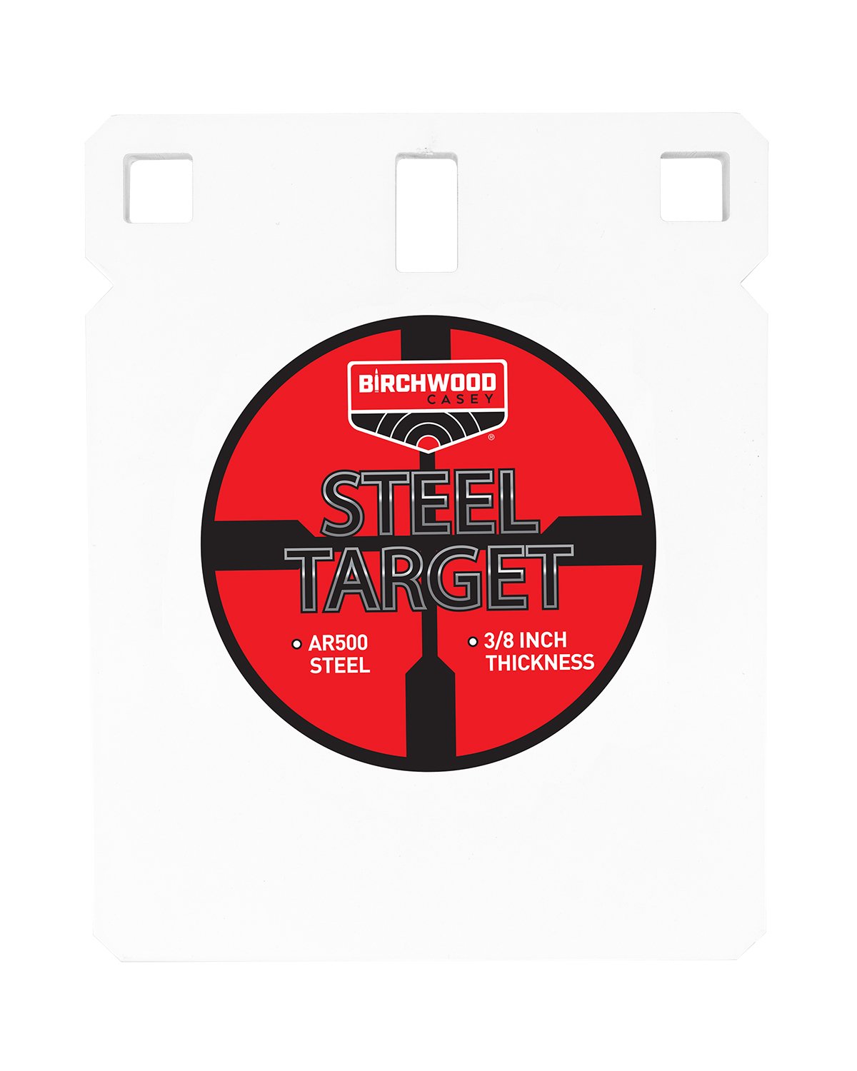 Birchwood Casey BC-SQR6-38 Centerfire Target 3/8" AR500 Steel 6"...