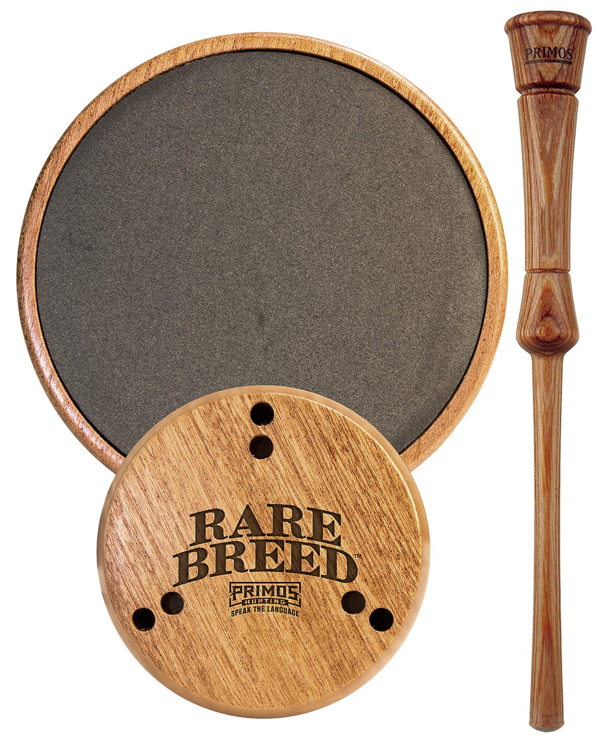 Primos PS2904 Turkey Call Slate Wood Cup One-Piece Striker CNC Milled - Primos - TURKEYS