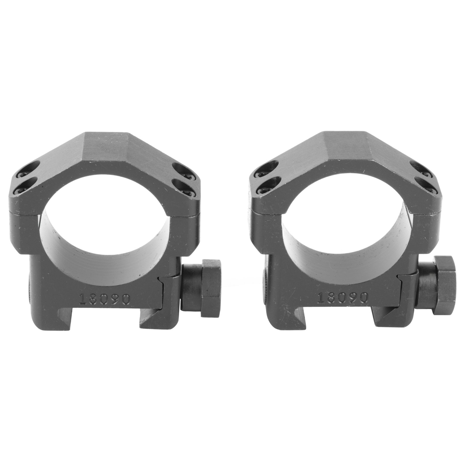 Badger Ordnance 30MM Ring Fits Picatinny Standard Height Black