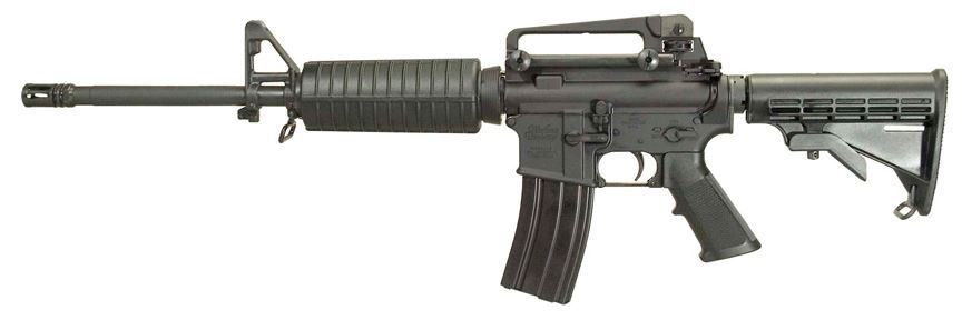 Windham Weaponry R16A4T WW-15 HBC 5.56x45mm NATO Caliber with 16" Barrel, 30+1 Capacity, Black Metal Finish, Black 6 Position Stock Black Polymer Grip Right Hand