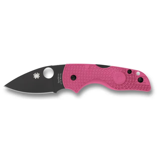 Spyderco Lil Native C230PPNBK PNK LW Breast Cancer