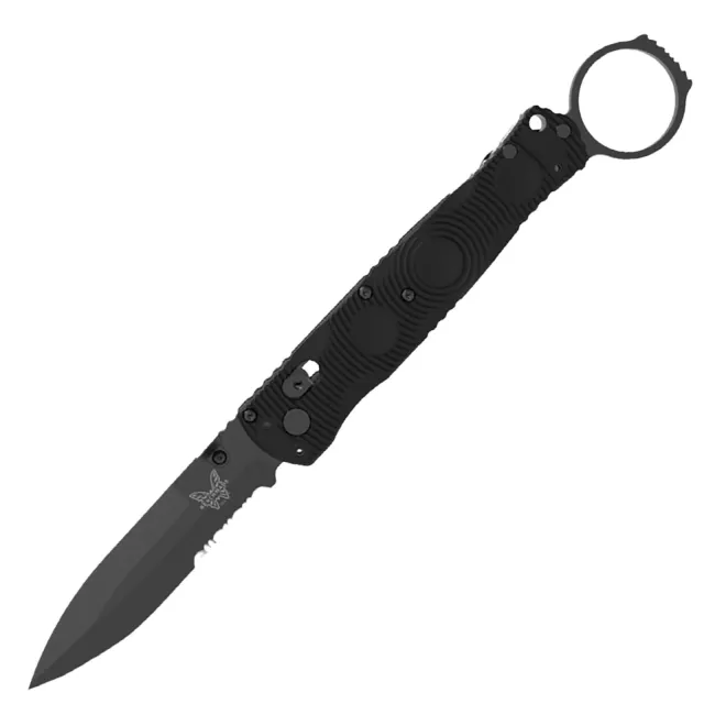Benchmade 393SBK Mini SOCP AXIS Finger Ring Backspacer BLK