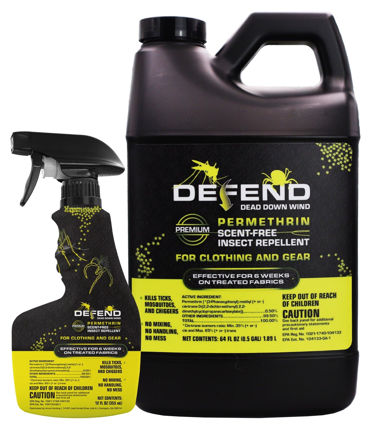 Defend 70010 Permethrin Clothing Spray