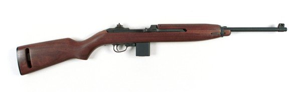 Auto-Ordnance AOM140 M1 Semi-Auto Rifle, 30 Carbine, 18" Parkerized Barrel, 10-Round, American Walnut Stock, 5.4 lbs, 35.75" Length - Auto-Ordnance - 30 Carbine
