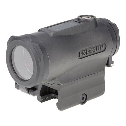 Holosun Elite HE530C-GR 65 MOA Ring & 2 MOA Dot Green - 30MM, Matte Black