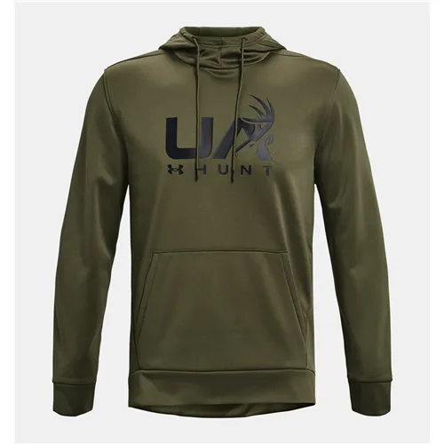 Buy Under Armour Men's Armour Fleece Hunt Logo Hooded Pullover online